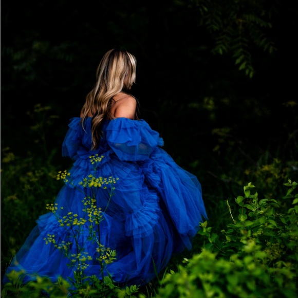 Blue Dress (Size 0) - Picture 2 of 5